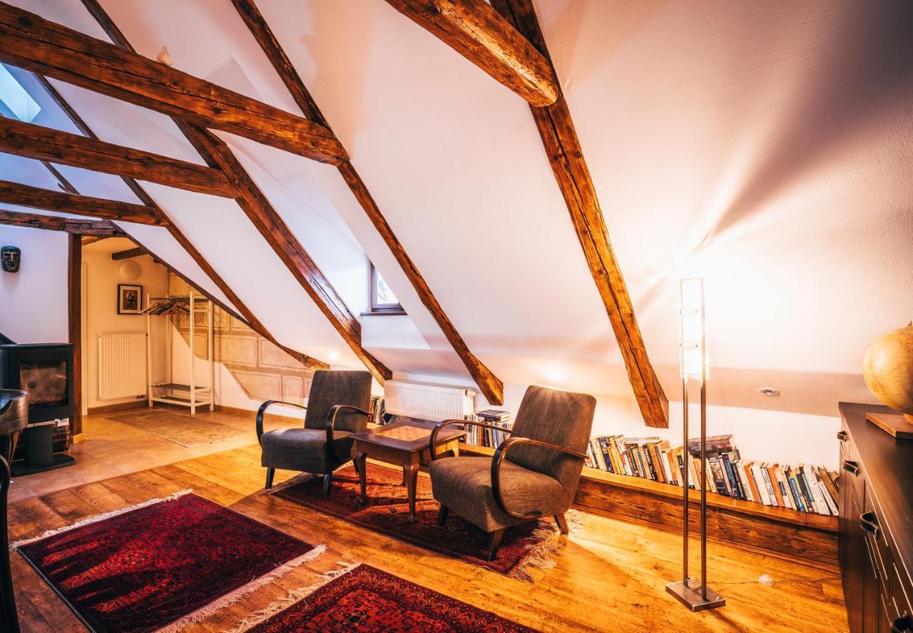 Designer Loft Lägenhet Český Krumlov Exteriör bild