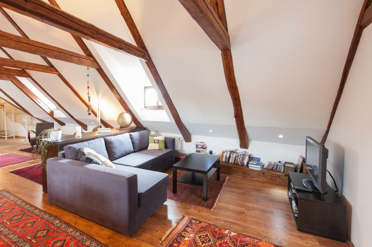 Designer Loft Lägenhet Český Krumlov Exteriör bild